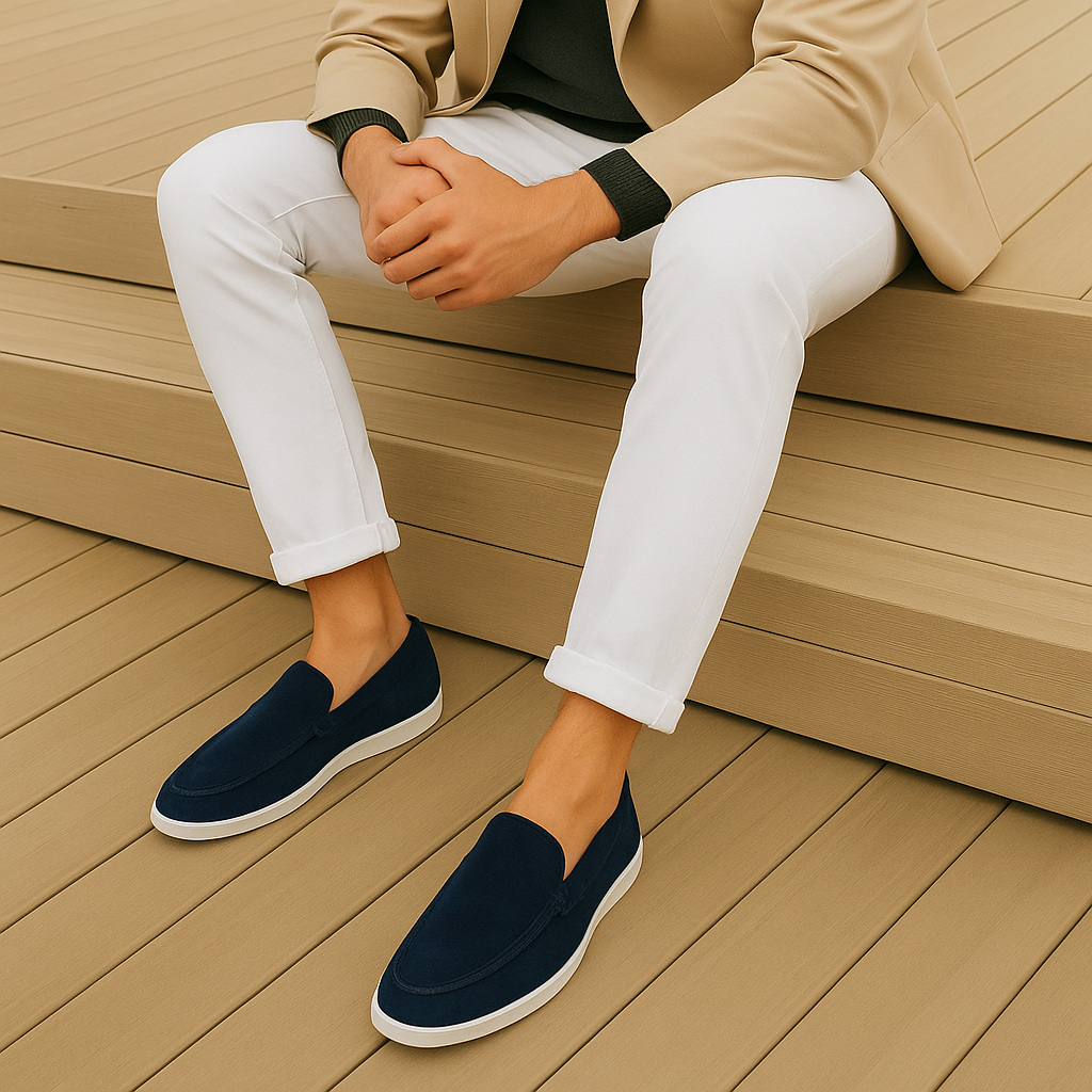 Aldrin loaferskor | Elegant Suede Loafers