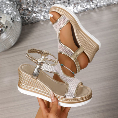 Solea Comfort – Stilfulla slip-in kilklackssandaler med ortopedisk komfort