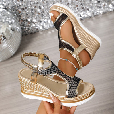 Solea Comfort – Stilfulla slip-in kilklackssandaler med ortopedisk komfort