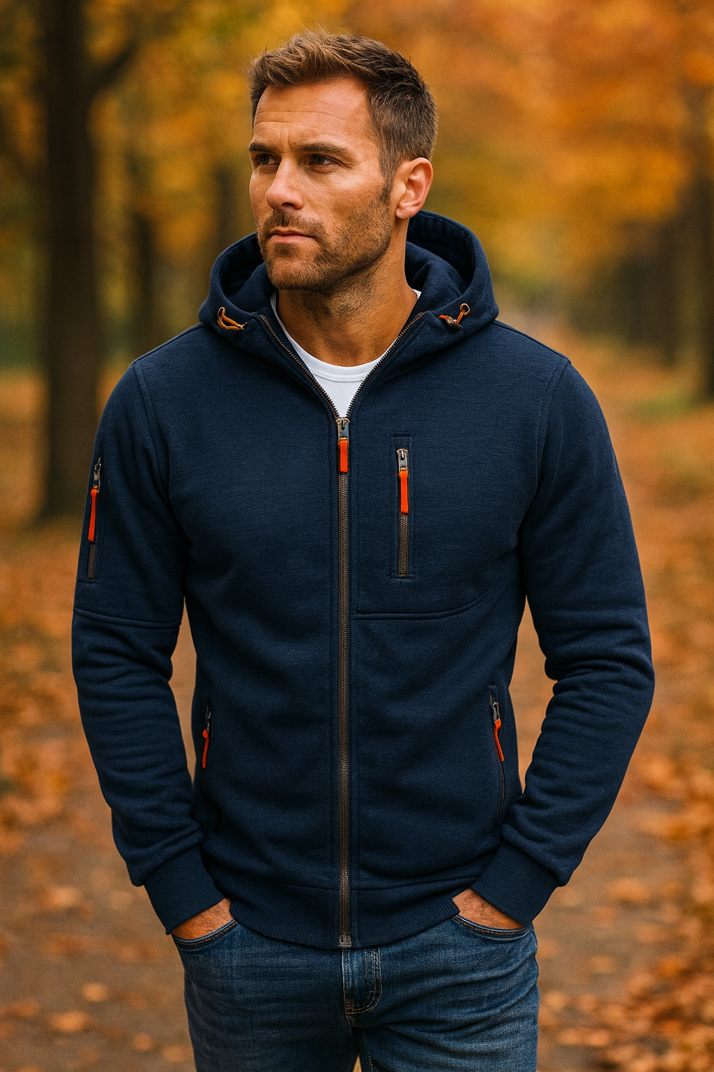 Cassan | Zippad hoodie
