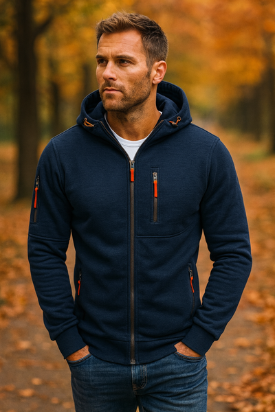 Cassan | Zippad hoodie