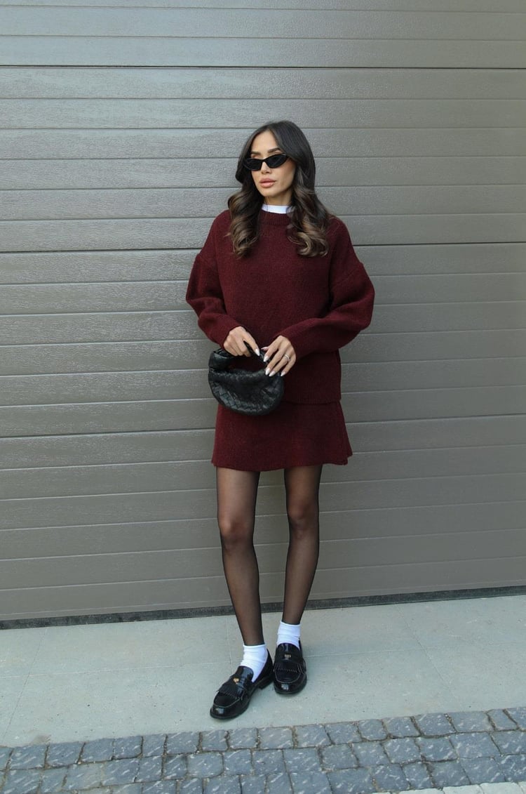 Marla | Mysigt stickat set