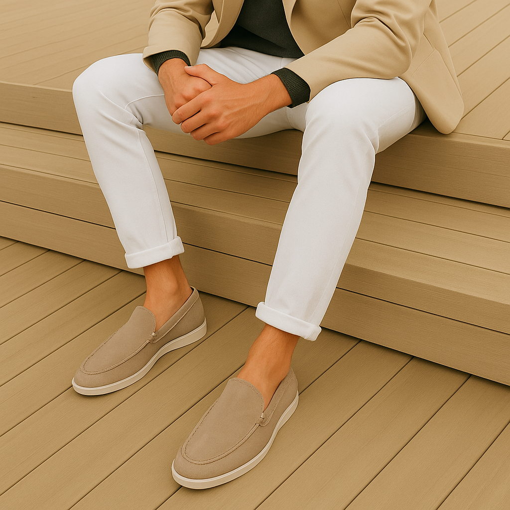 Aldrin loaferskor | Elegant Suede Loafers