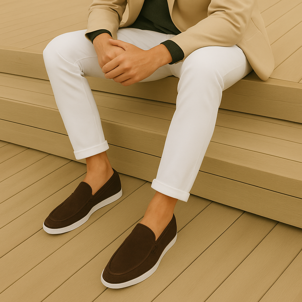 Aldrin loaferskor | Elegant Suede Loafers