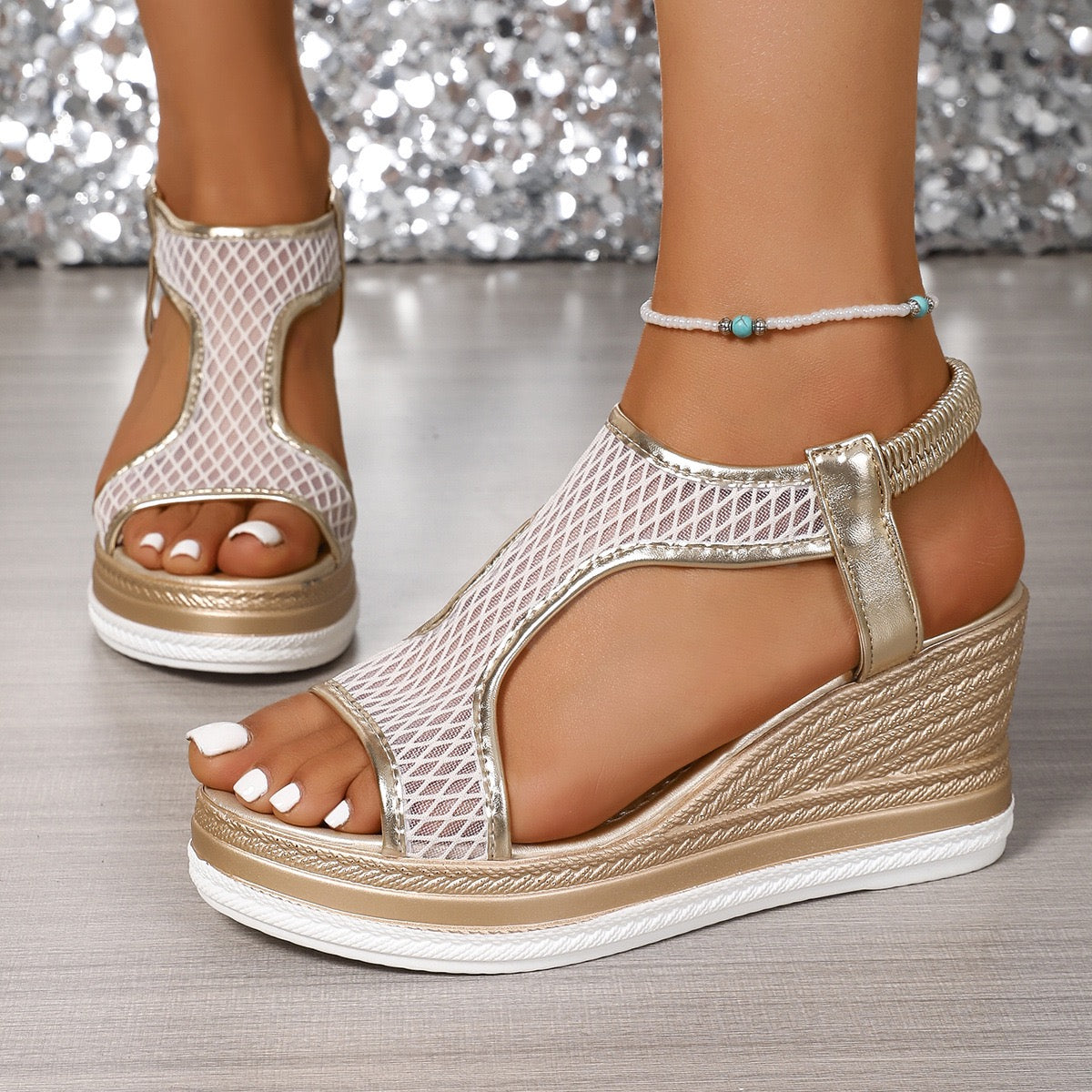 Solea Comfort – Stilfulla slip-in kilklackssandaler med ortopedisk komfort