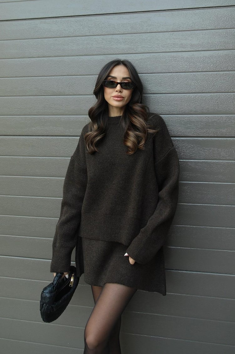 Marla | Mysigt stickat set