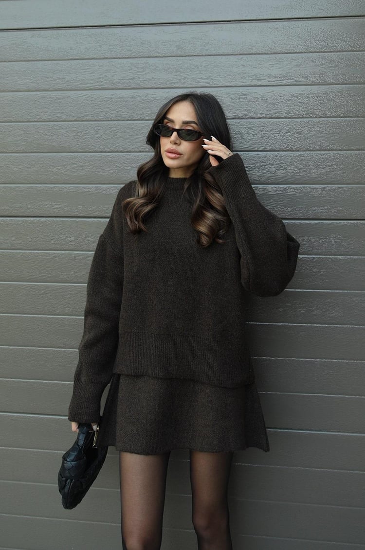 Marla | Mysigt stickat set