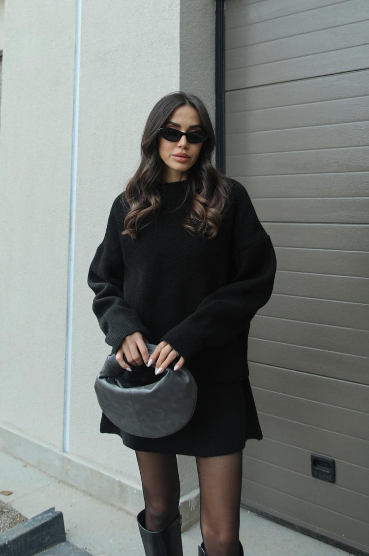 Marla | Mysigt stickat set