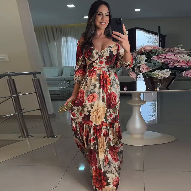 BlommaAura™ Maxi Dress