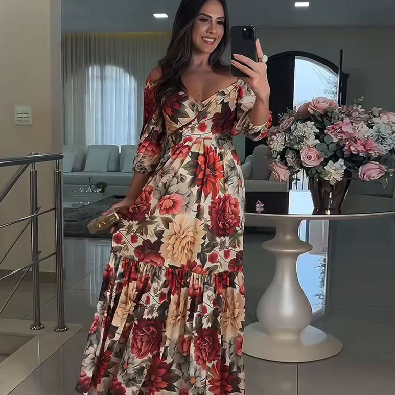 BlommaAura™ Maxi Dress