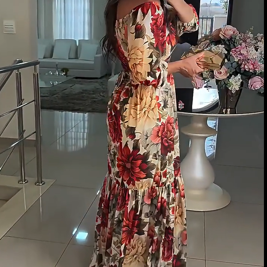 BlommaAura™ Maxi Dress