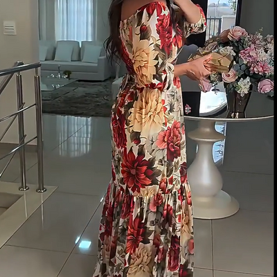 BlommaAura™ Maxi Dress