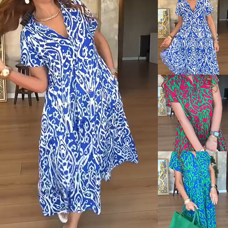 Nordella™ | Blommig sommarklänning med tidlös charm